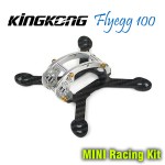 New KingKong Flyegg 100 Kit Body Frame for Mini FPV RC Aircraft Quadcopter